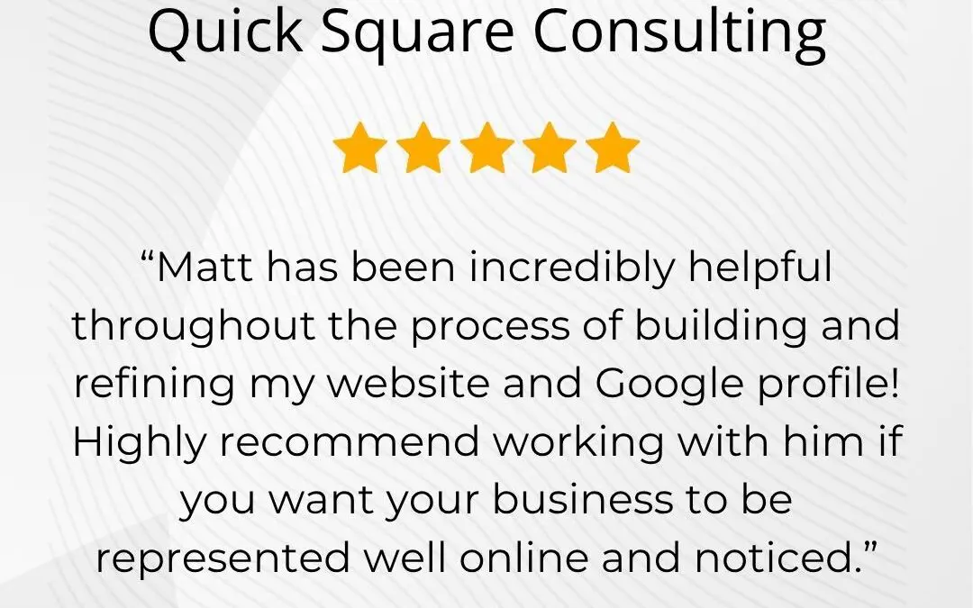 Quick Square Consulting – Trustworthy, Professional, Credible